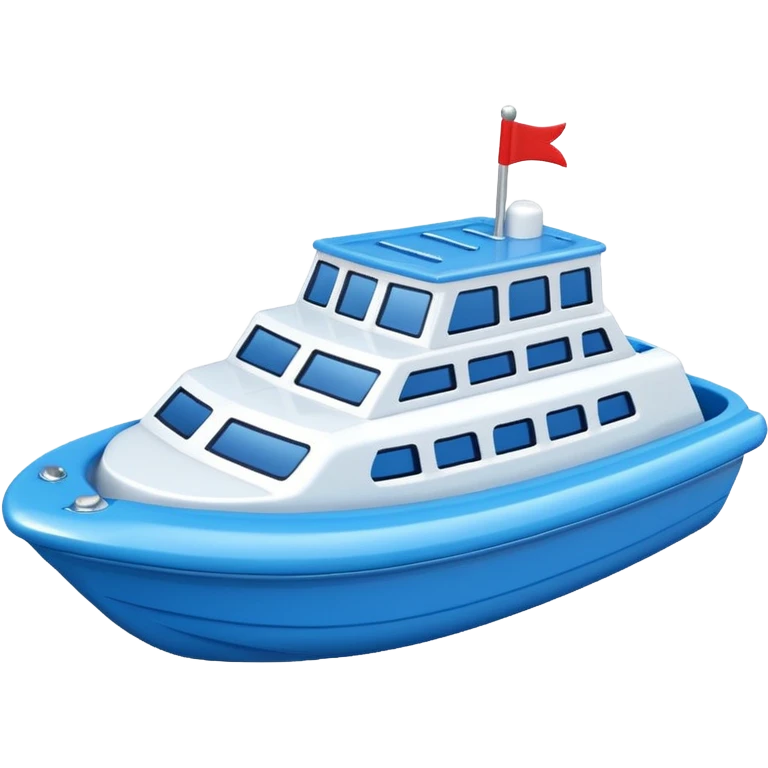 plastic toy boat emoji