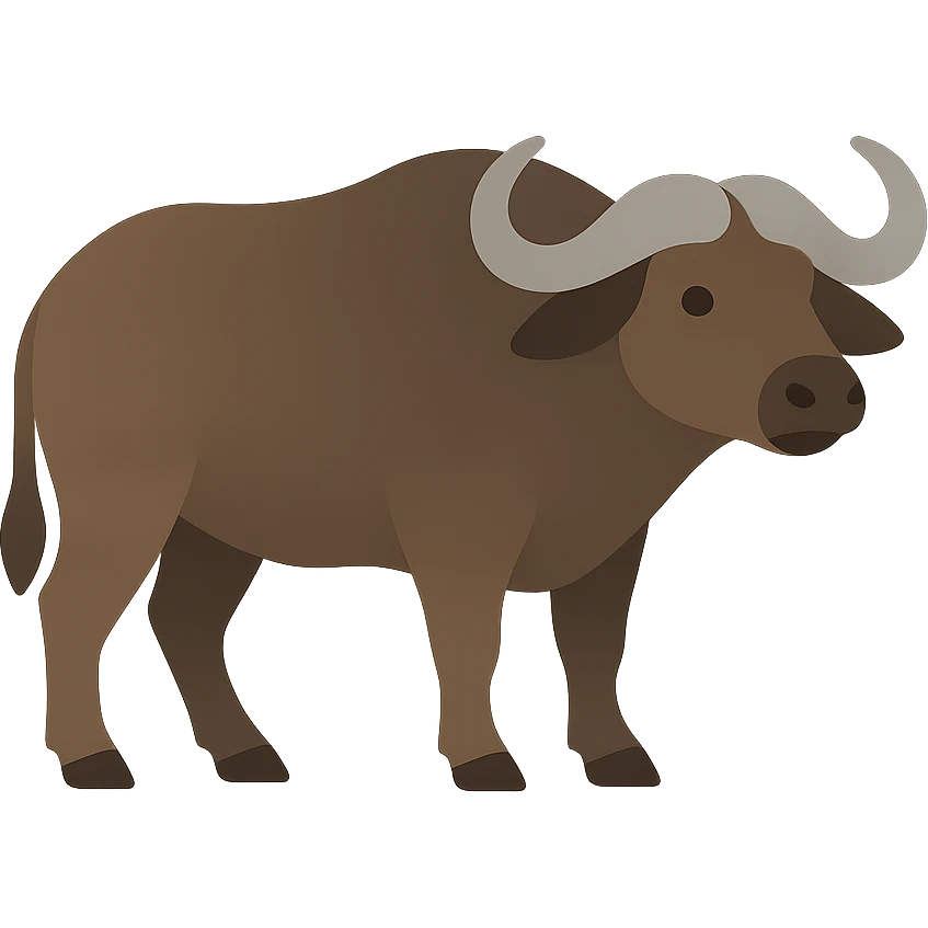 African buffalo emoji