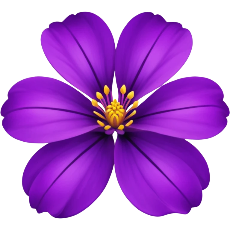 Purple flowers emoji