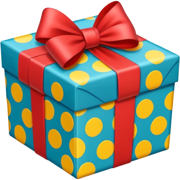 colorful gift box emoji