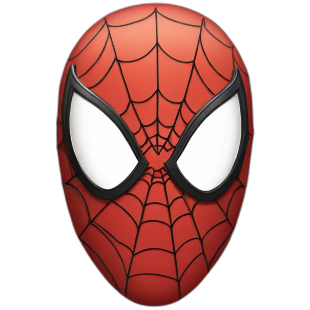 Spider man masque emoji