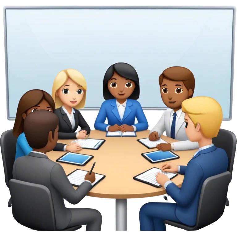 Online business managers community emoji