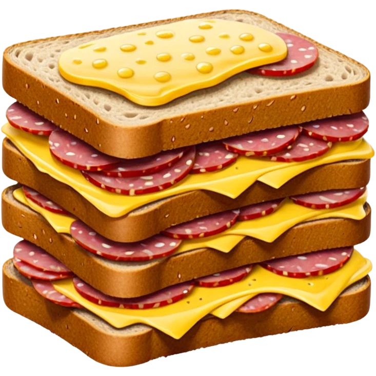 Salami sandwich emoji