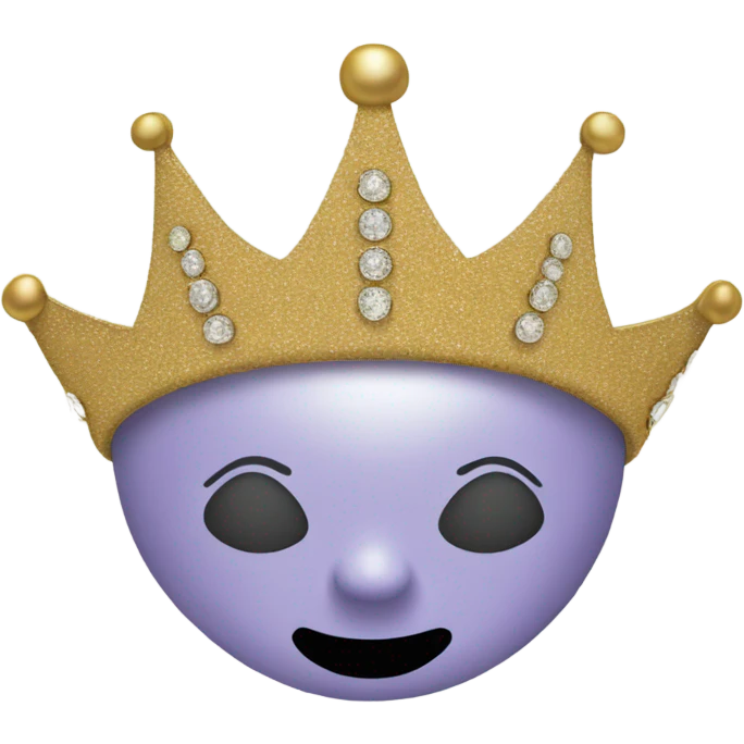 pageant crown emoji