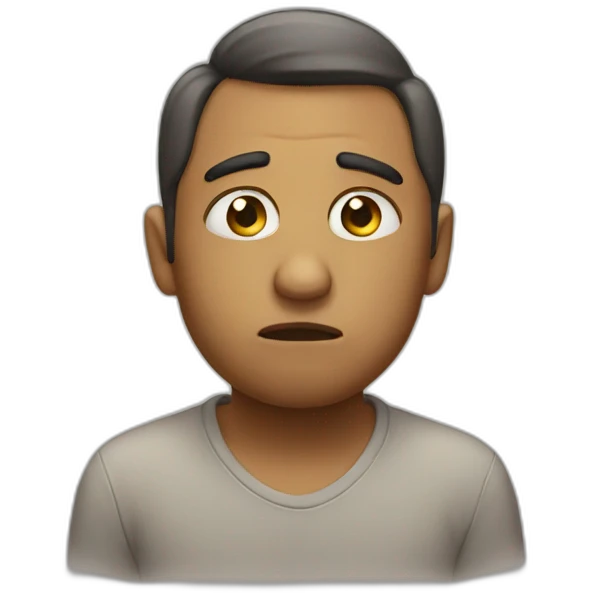 Sad emoji