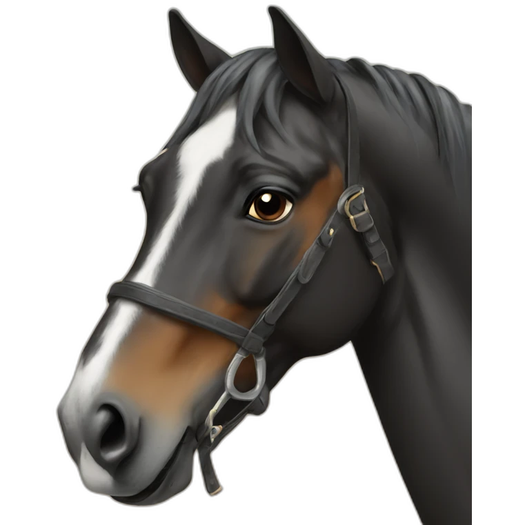 An Arab horse emoji