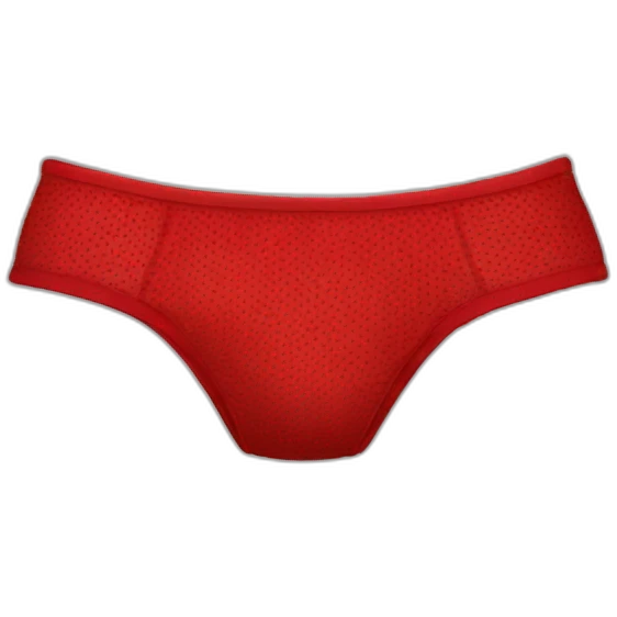 red underwear emoji