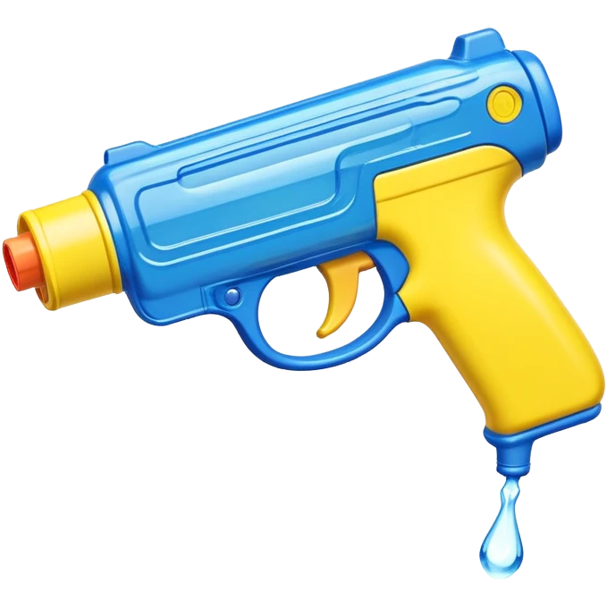 water pistol gun emoji