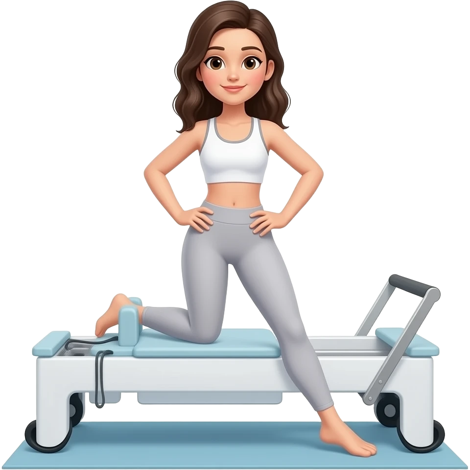 pilates girl aesthetic emoji