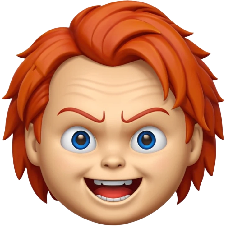 Un emojin de chuky emoji