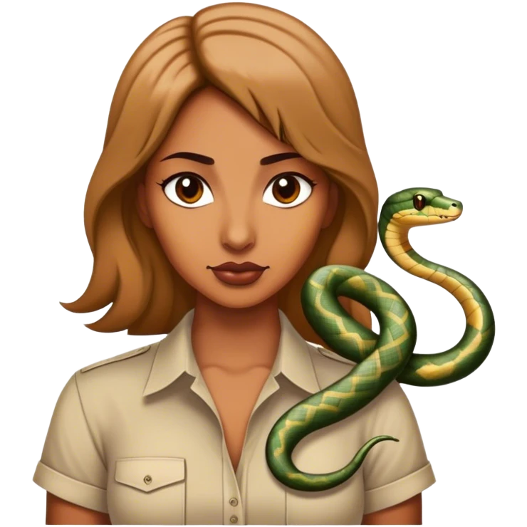 libertarian woman shirt snake emoji