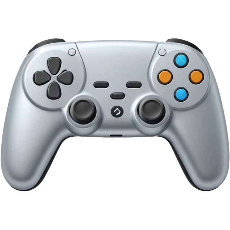 joystick ps5 colore argento emoji