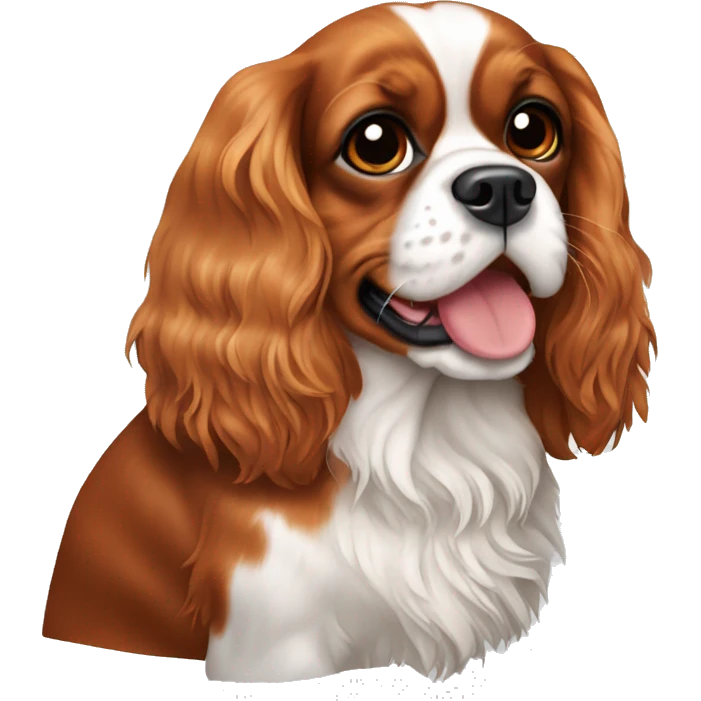 Cavalier King Charles spaniel emoji