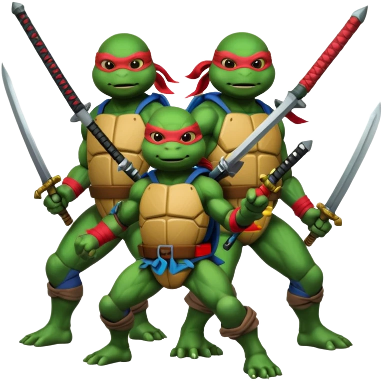 Teenage Mutant Ninja Turtles emoji