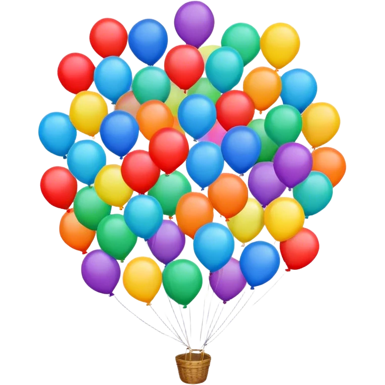 18 ballon for birthday emoji
