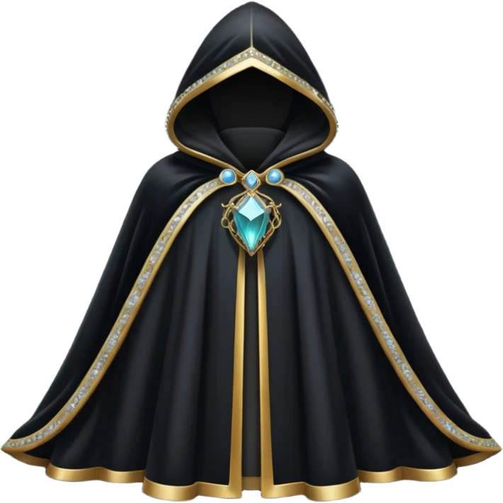 black magic cloak with crystal on it

































 emoji