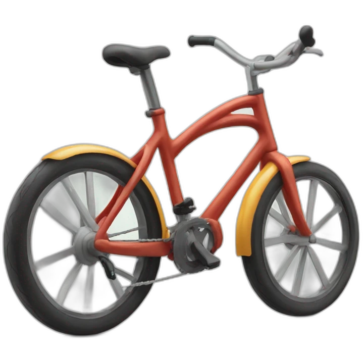 Chat qui fait du velo emoji