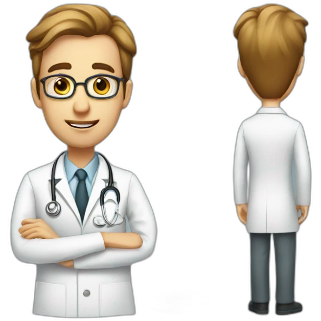 very long nose doctor emoji