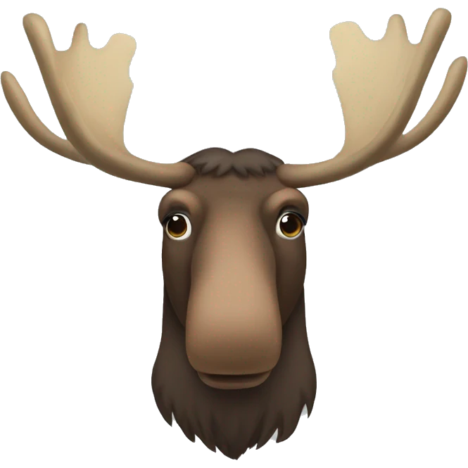 anonymous moose emoji