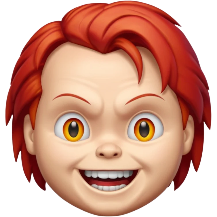 Un emojin de chuky emoji
