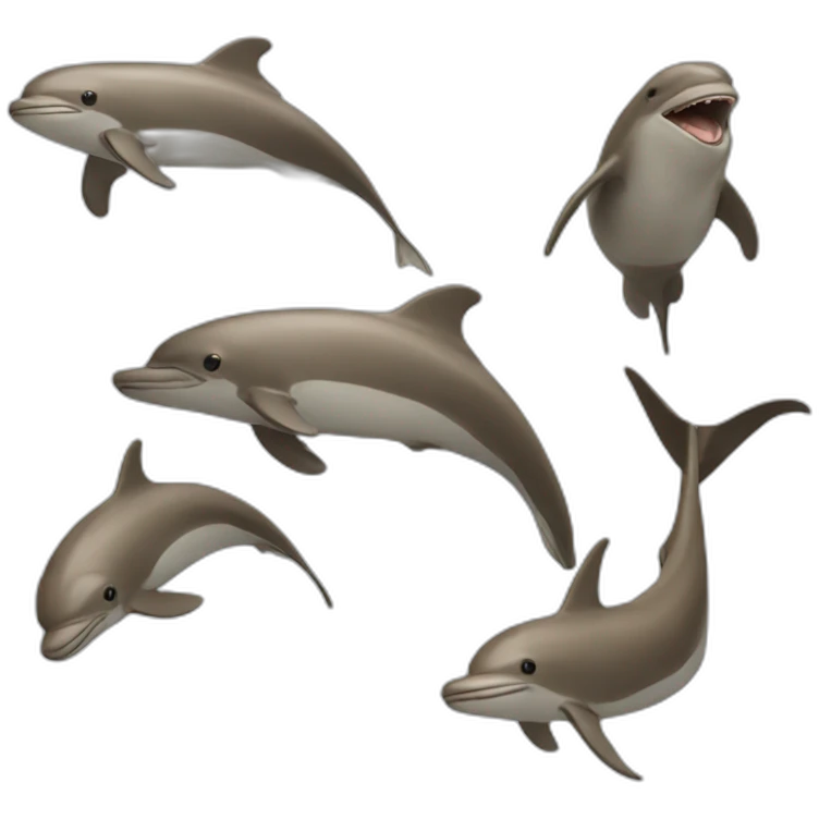 monkey dolphin emoji