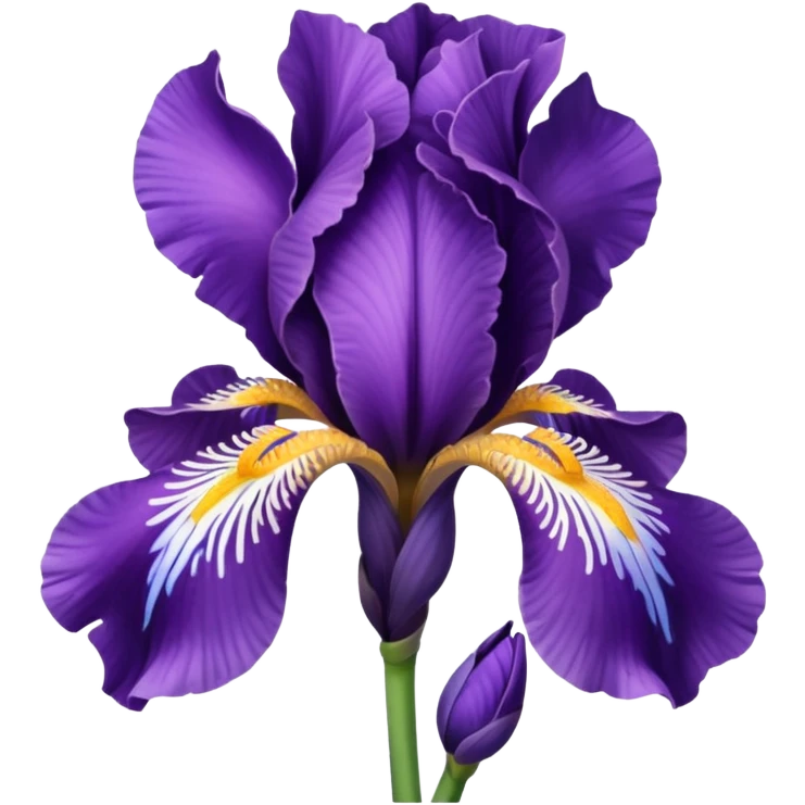 Iris  flower emoji