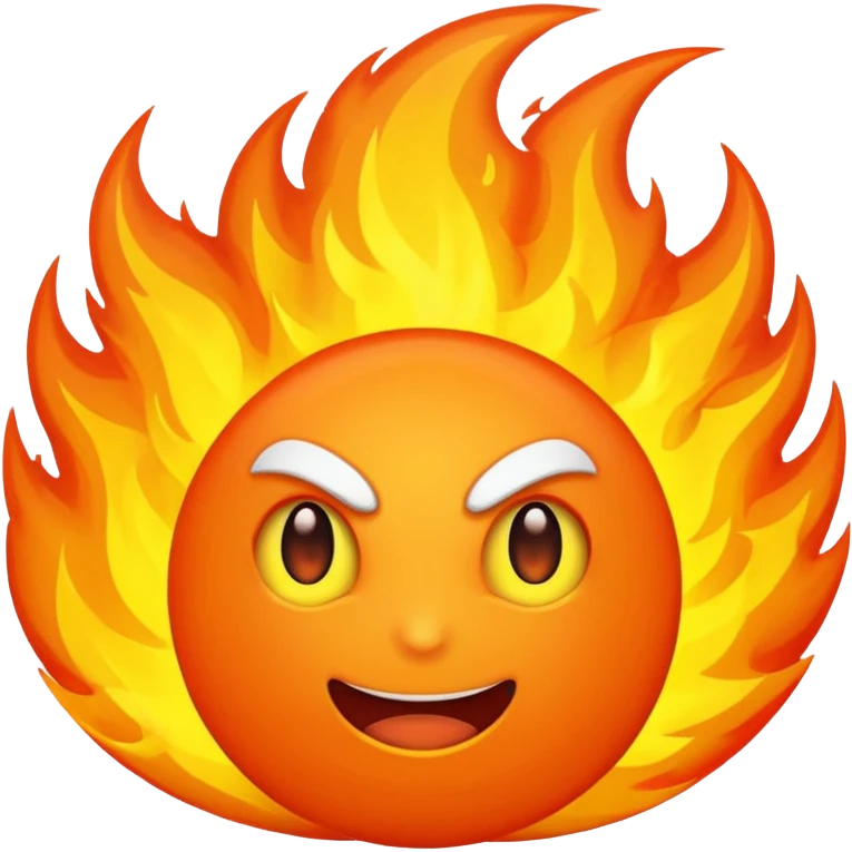 strike of fire emoji