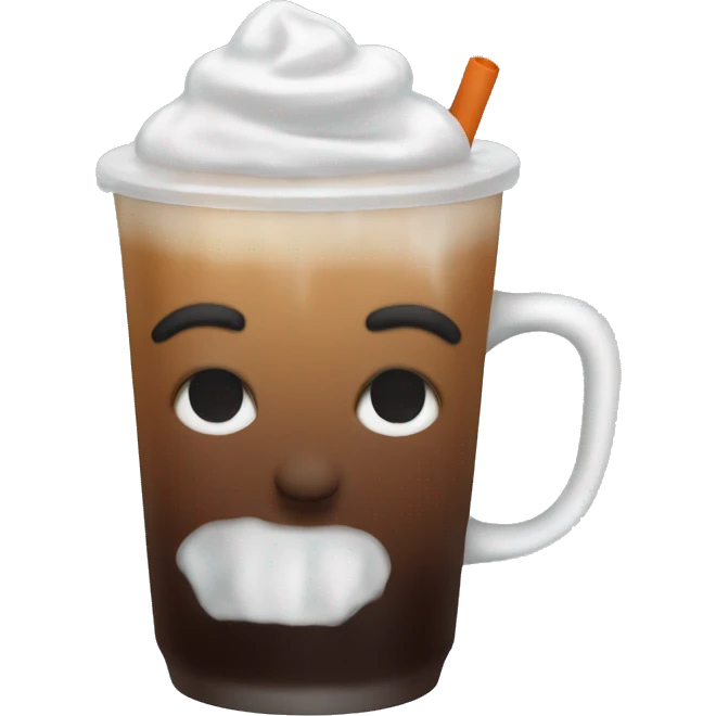 Iced americano emoji