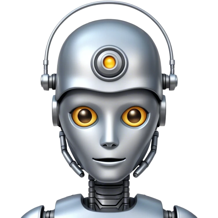 The robot assistant emoji