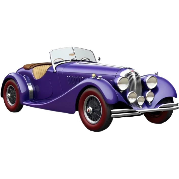 A very fast racing 1934 jaguar roadster rustic lowered low rider old antique rat hot rodded blueberry and cherry pearl mod  emoji