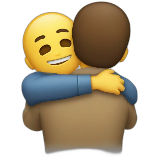 Hug emoji