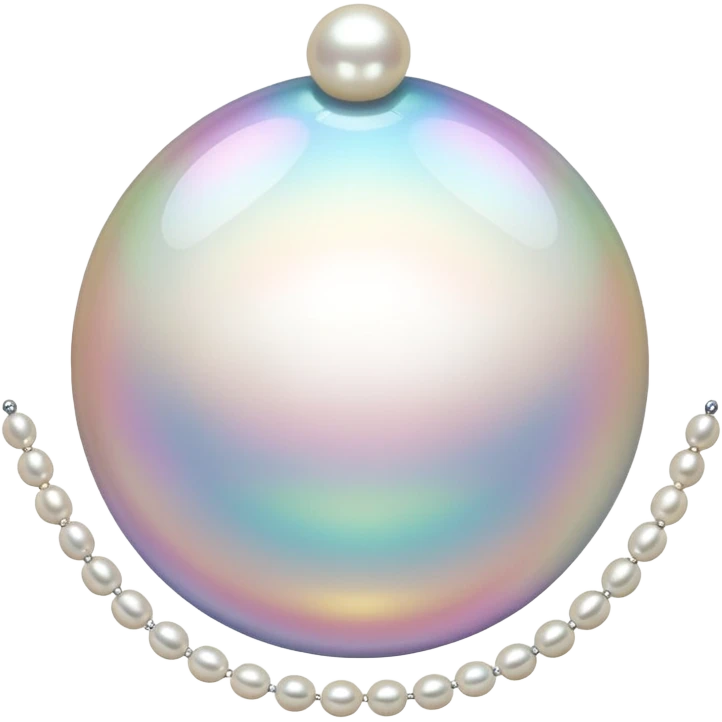 expensive pearls emoji