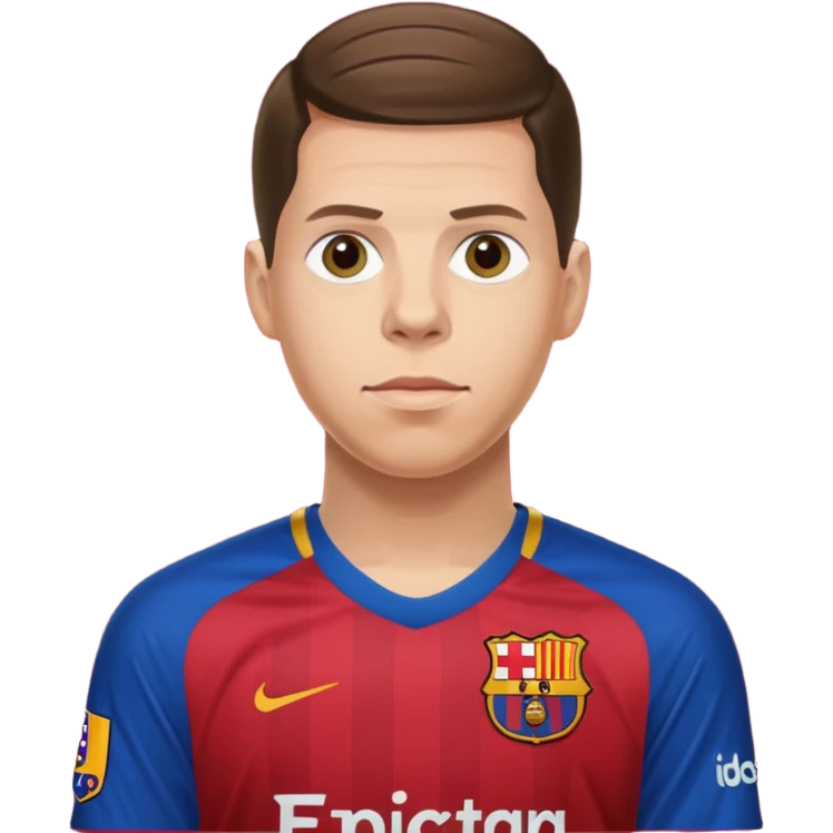 szczesny в футболке барселоны emoji
