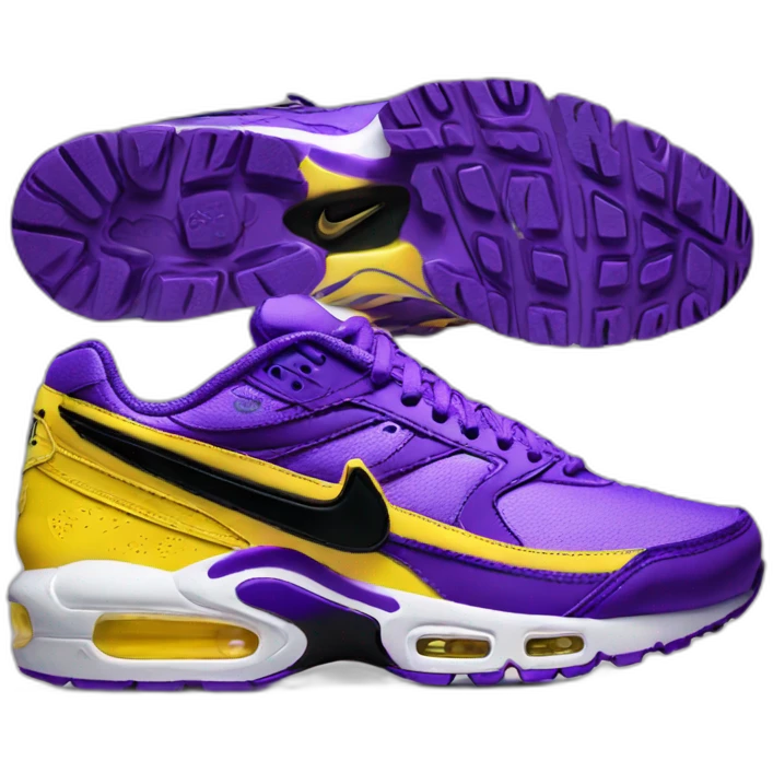 Nike air max BW TN Violet Black Yellow llow  emoji