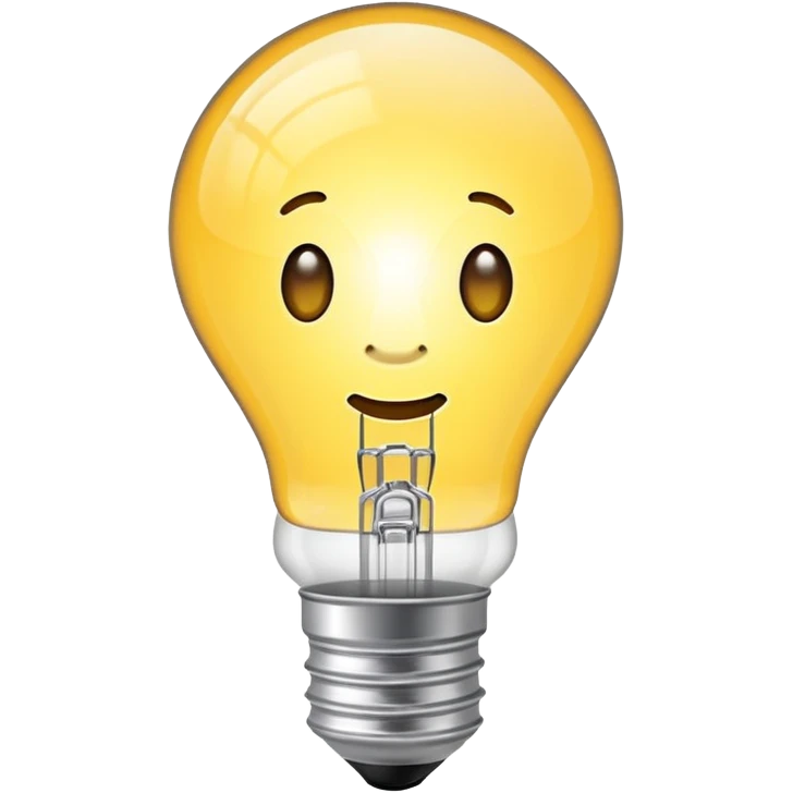 Led Light Bulb
 emoji