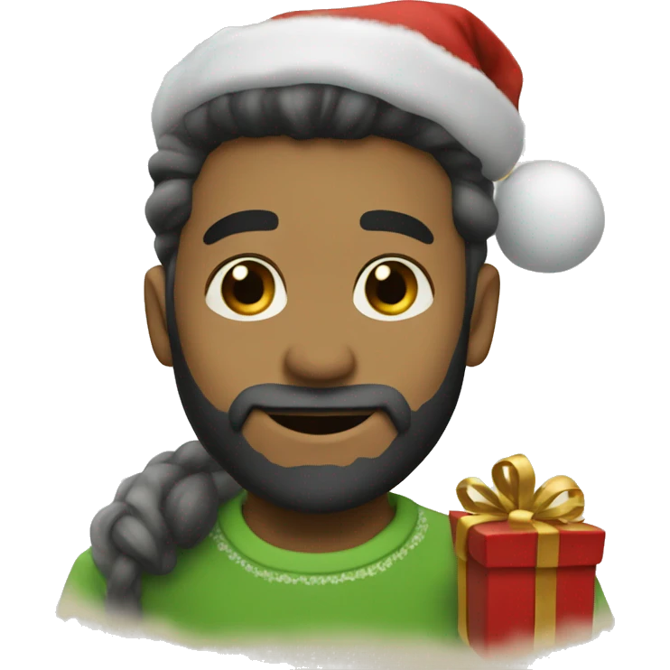 A christmas wish list emoji