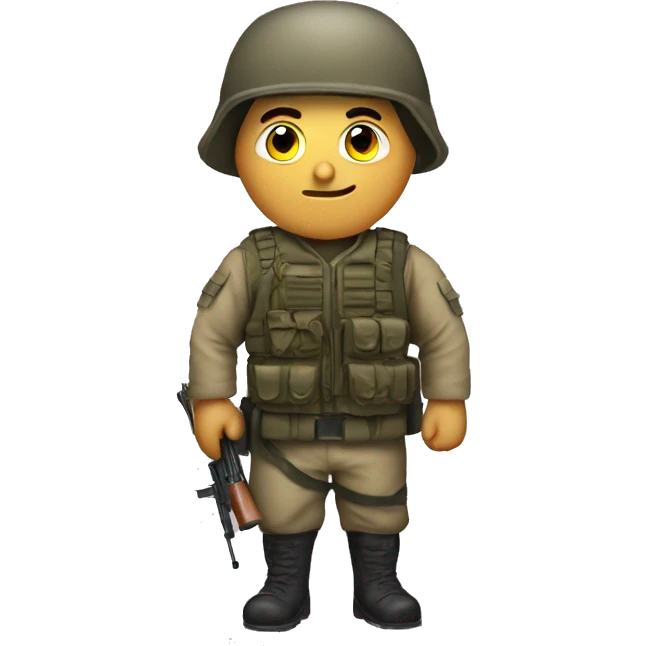 armed Turkish soldier emoji