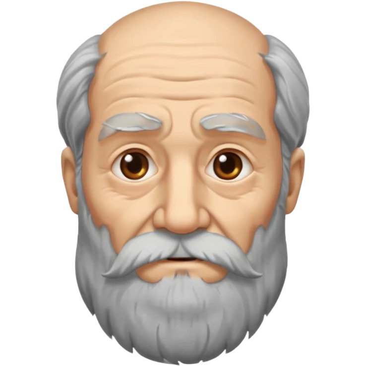 long bearded elderly  emoji