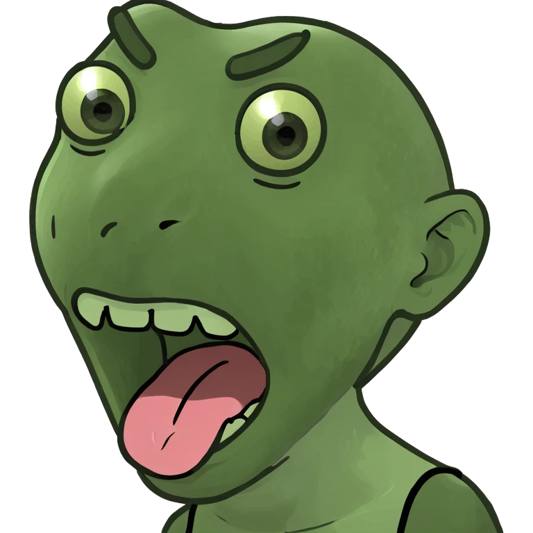 Boy sticking tongue  emoji