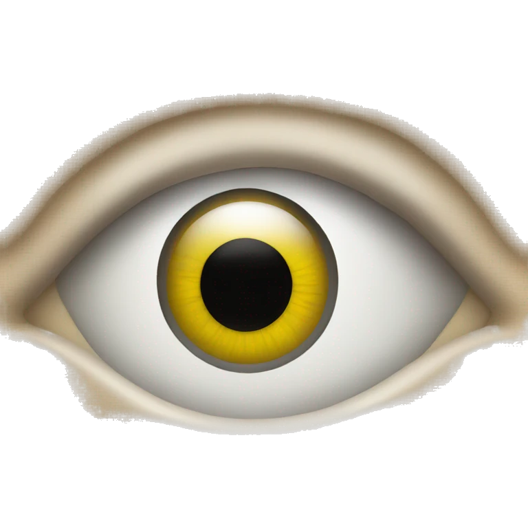 Ojo de alcon emoji
