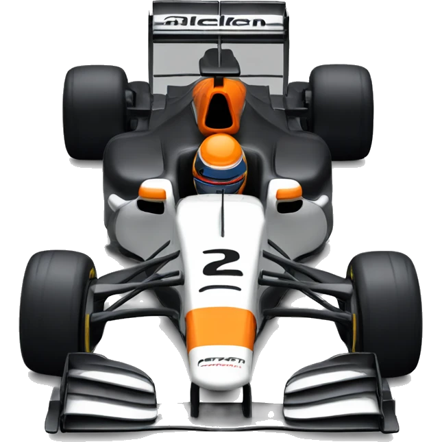 Mclaren formula 1 car emoji