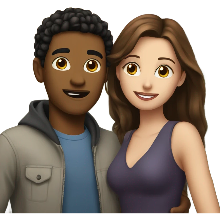Jacob and Bella emoji
