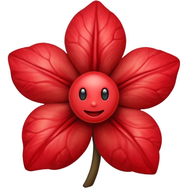 Stranger things demogorgon flower head apple ios emoji format emoji