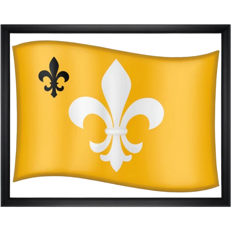 Le vraie drapeau de la vendée a emoji