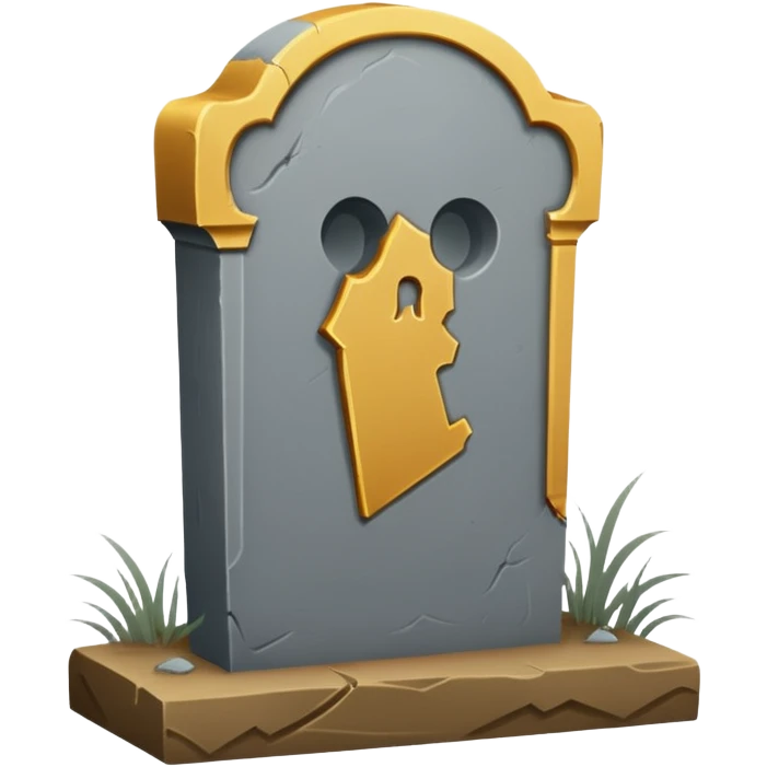 Gravestone – Grey tombstone with “RIP”.




 emoji