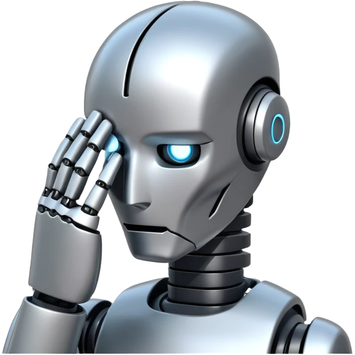 robot facepalm emoji