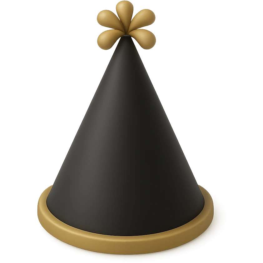 party hat emoji