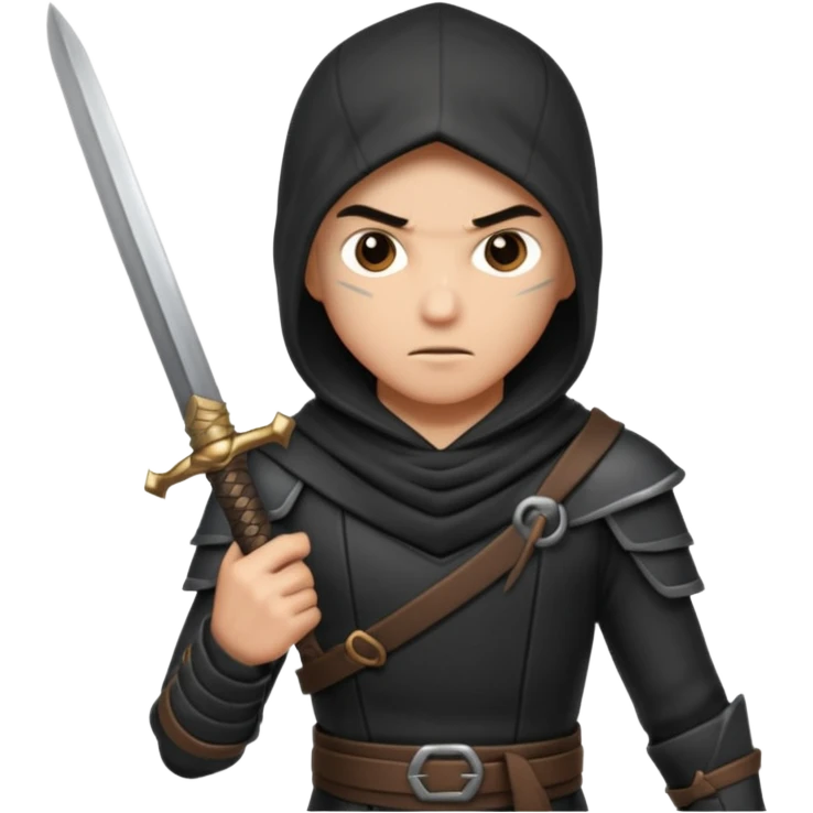 assasin with sword emoji