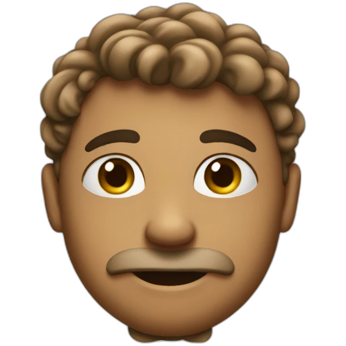 I love you, but you're silly emoji