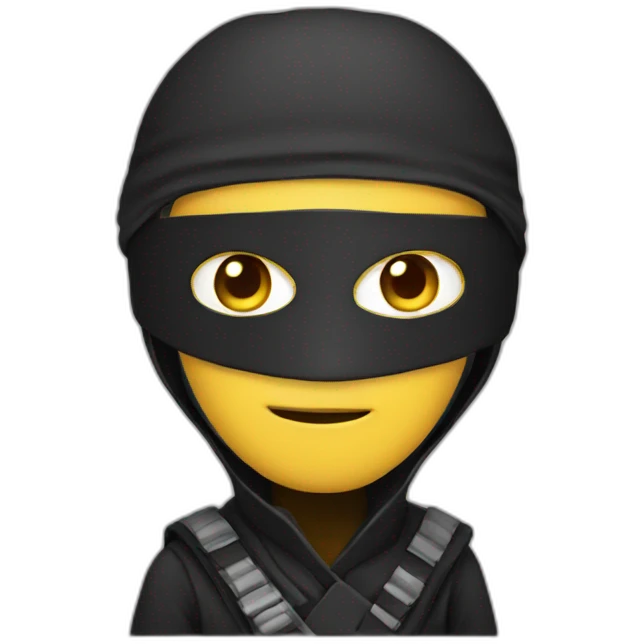 a ninja programmer emoji